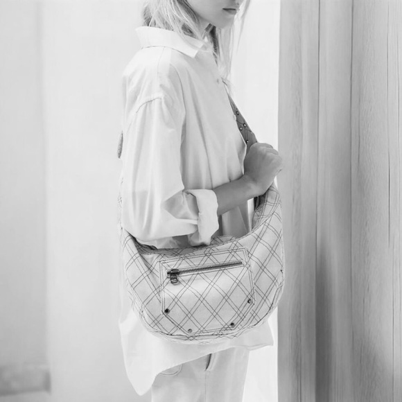 NWOT Urban Outfitters Darci shoulder bag 
Olive green quilted pattern
Sold out! - Picture 8 of 8